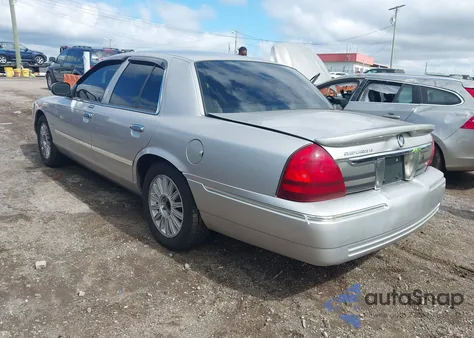 2010 Mercury Grand Marquis Ls (Fleet Only) из США, поврежденный, VIN 2MEBM7FVXAX627718